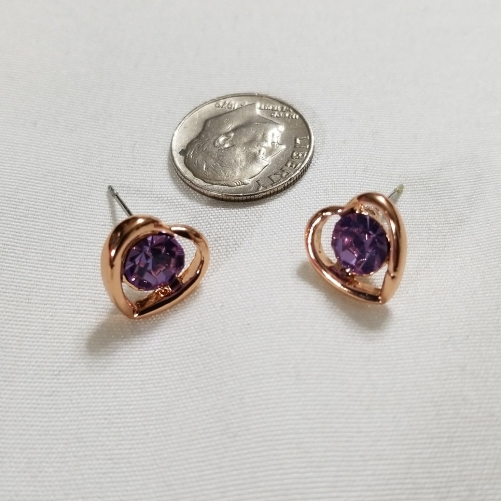 Austrian heart earrings - Picture 4 of 4